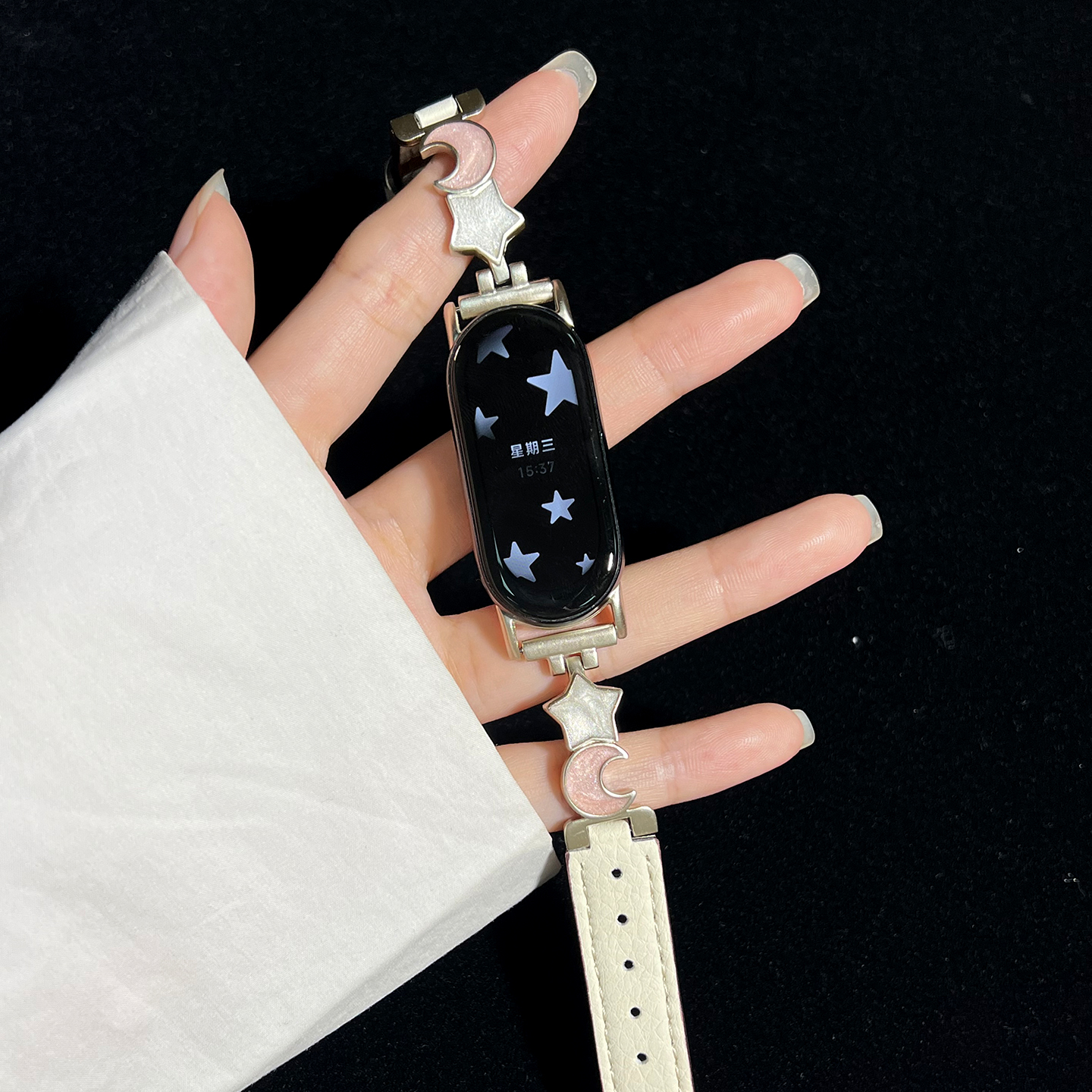 【海盐糖果薄荷】适用小天才电话手表z10表带z9/z8少年z7新款3139B 星拼米 红6