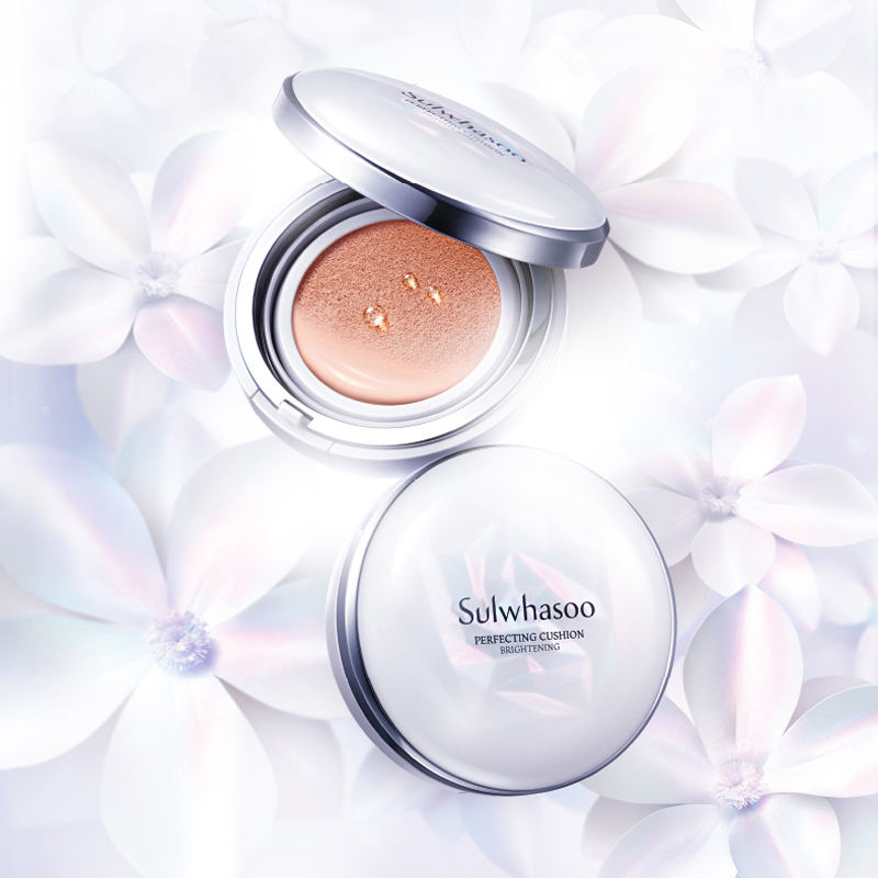 雪花秀(Sulwhasoo)致美气垫粉底液13号浅粉色SPF50+/PA+++ 防晒气垫保湿遮瑕bb