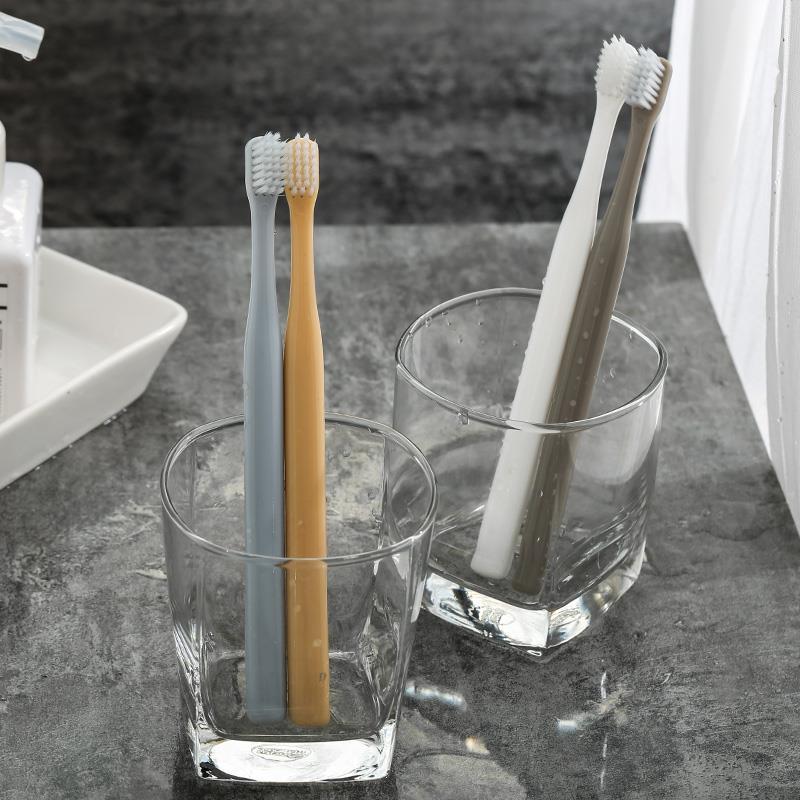 只装无印良品牙刷超细软毛牙刷小刷头家庭装情侣清洁按摩牙龈muji牙刷