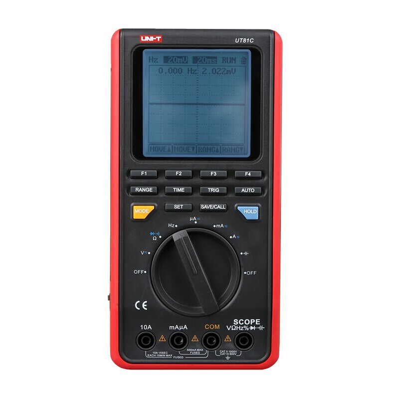 优利德(UNI-T)UT81C 示波型数字万用表 数字数显万能表 高精度手持式示波器