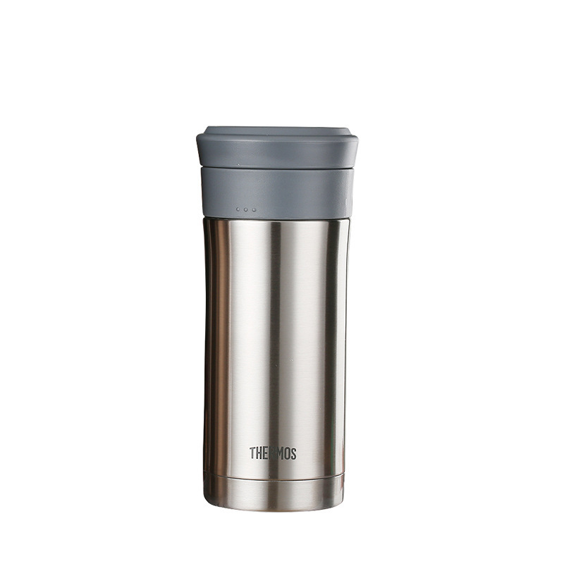 膳魔师(THERMOS)保温杯杯子礼品水杯商务办公茶杯TCMK-500 TCMK-350不锈钢色
