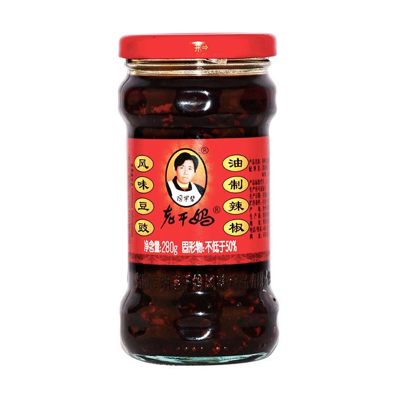 陶华碧老干妈风味豆豉油辣椒280g辣椒酱下饭菜佐餐酱拌饭酱香辣酱