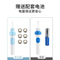 电动掏耳吸耳屎金蛋挖耳朵挖耳勺宝宝扣可视吸力大清洁器智能儿童 A[电动吸式-发光款]