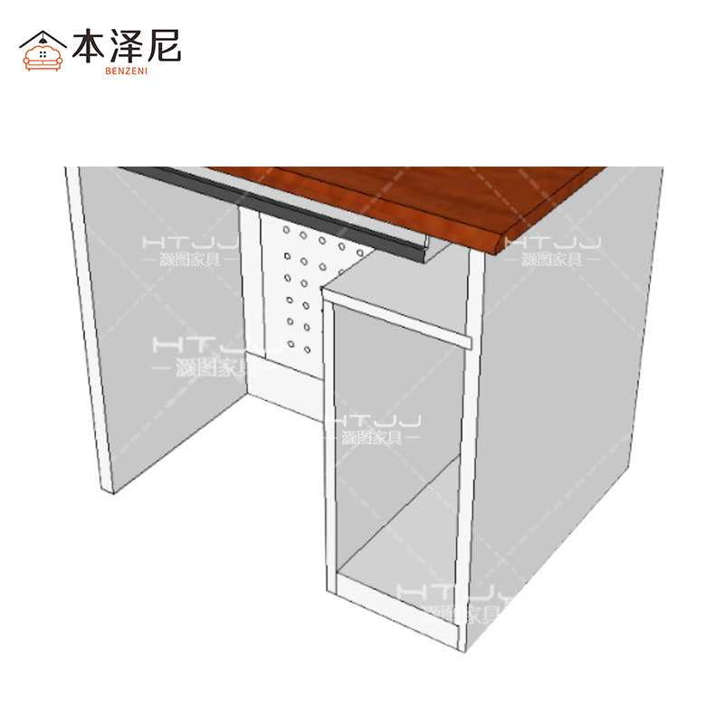 本泽尼 办公桌 升降电脑桌 HTX-SJZ130 800*600*750mm 张高清大图