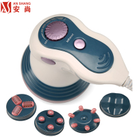 安尚605按摩器无极变速颈椎腿部脖子背部肩膀腰部按摩器腰部电动震动仪器非瘦身腰带非塑身机器手持式捶打经络震动仪器