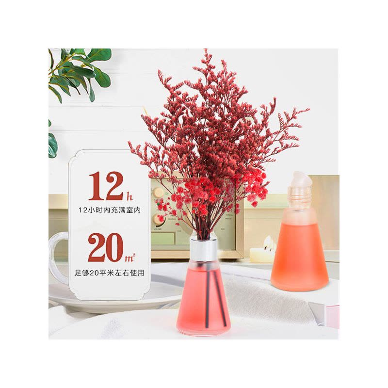 玫瑰(浪漫花香) 香薰50ML-2瓶装|[驱蚊虫精油]空气清新剂卫生间卧室持久留香厕所除臭香薰图片