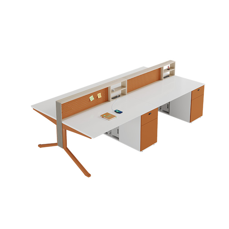 翼澜 办公桌 4人位 张高清大图