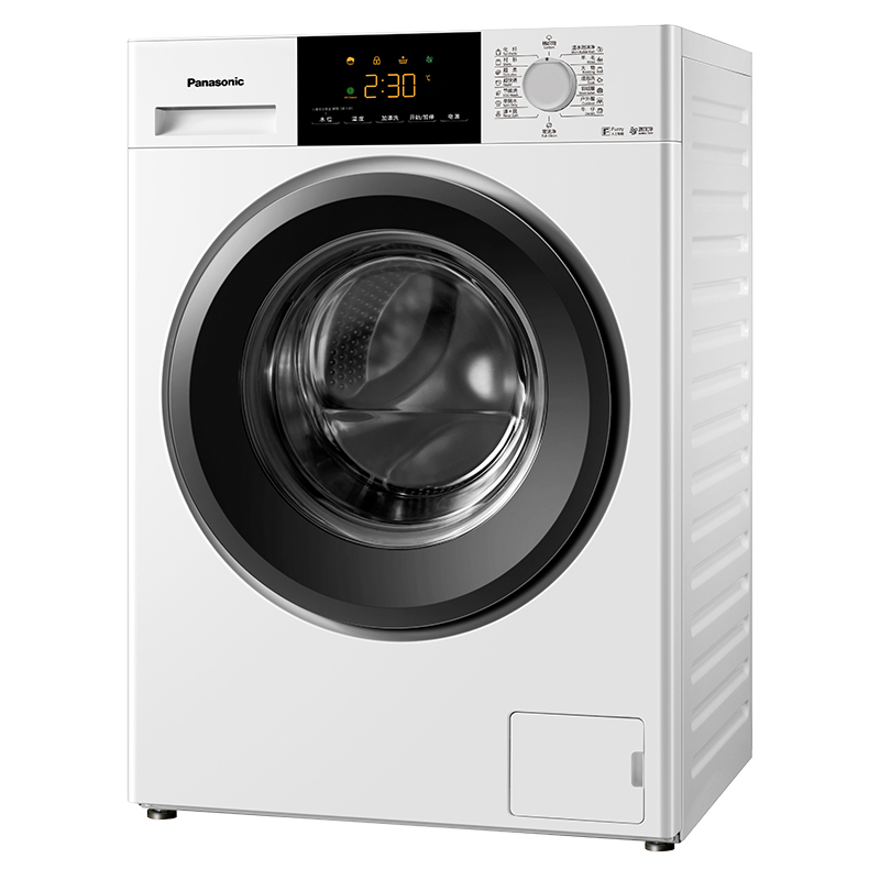 松下panasonic滚筒洗衣机xqg100n10m10公斤全自动家用泡沫净洗脱一体