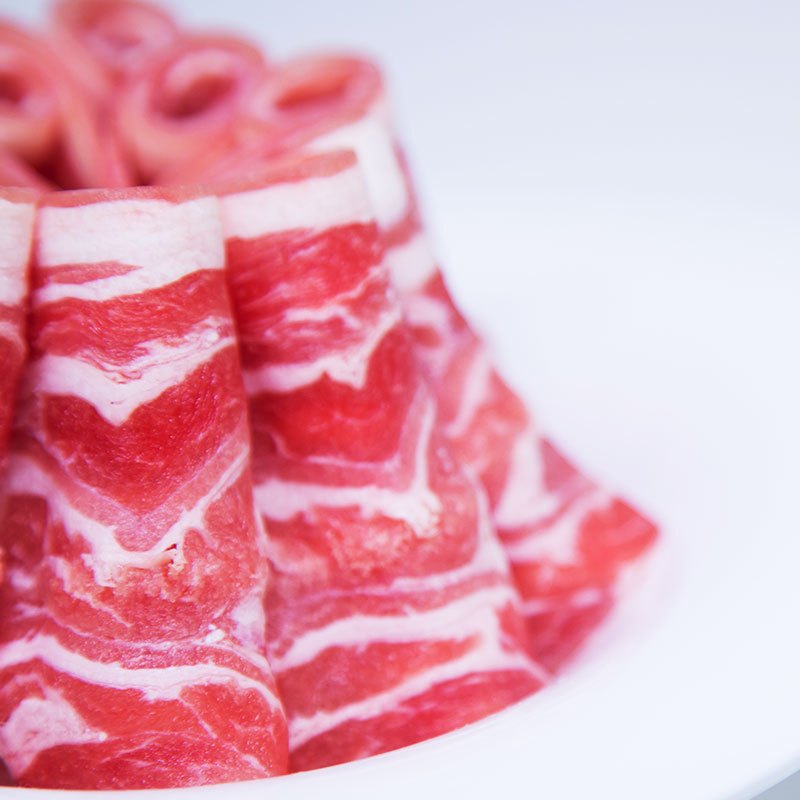 新西兰羊排肉片 150g 羊肉卷微调理 /羊肉片 火锅食材