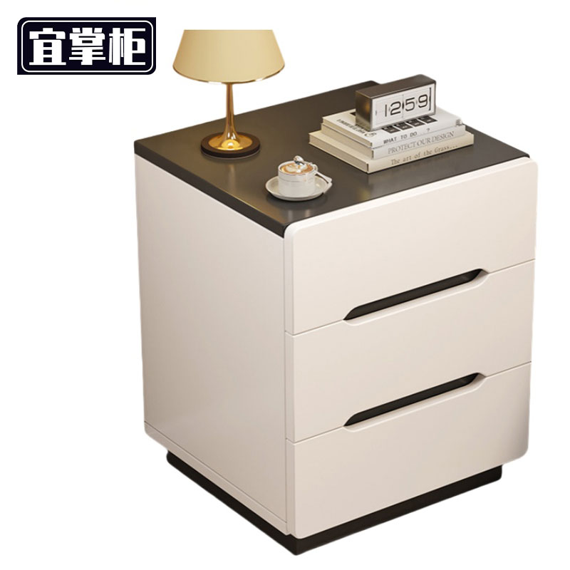 宜掌柜 床头柜 三抽 个高清大图