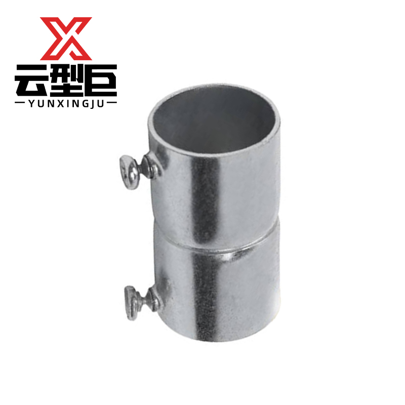 云型巨 镀锌穿线管直接 JDG镀锌金属线管配件 直接管箍 25mm 单位:个高清大图