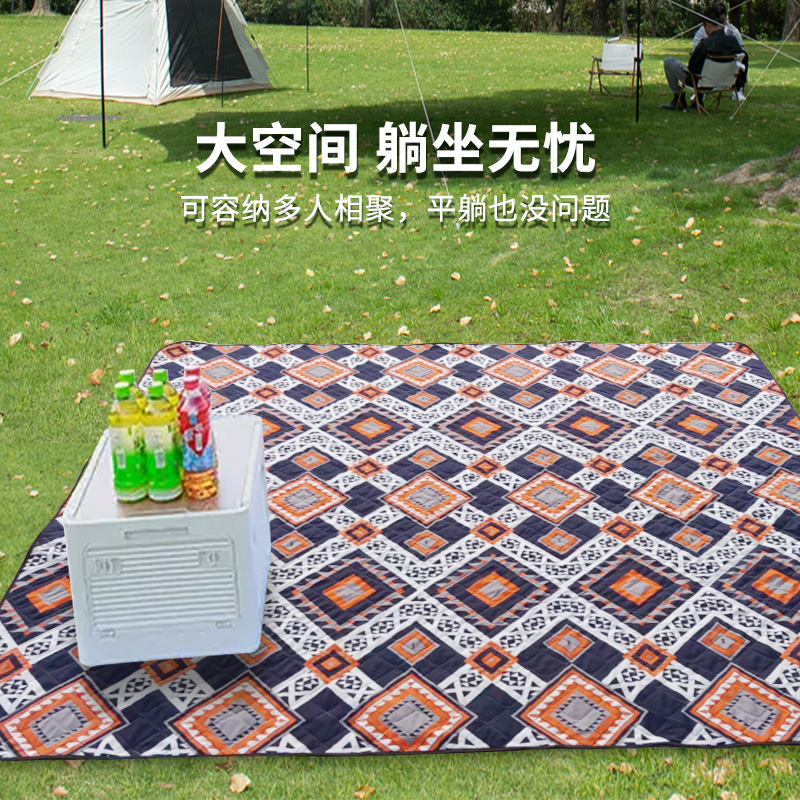 何大屋(Hodtown)户外野餐垫 民族风野餐垫 HDW1821 200*200CM高清大图