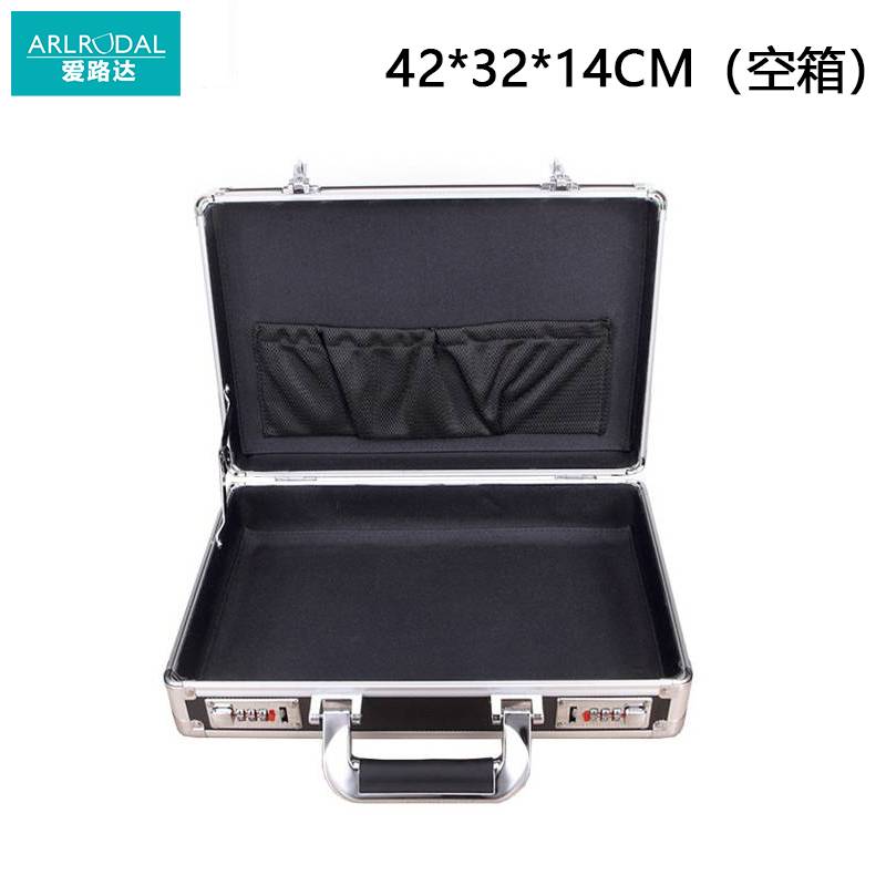 爱路达 铝合金工具箱 密码箱 仪器箱包装箱 42*32*14cm/个高清大图