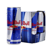 奥地利原装进口 红牛(Red Bull)含气维生素功能饮料 250ml*4罐