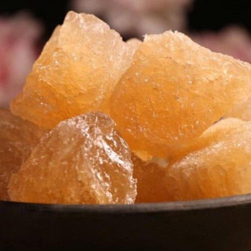 广西正宗黄冰糖多晶老冰糖传统手工老式甘蔗黄冰糖块散装大块黄冰糖