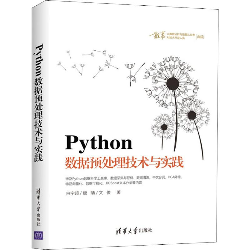 【M】Python数据预处理技术与实践 白宁超,唐聃,文俊 著 -9787302539711