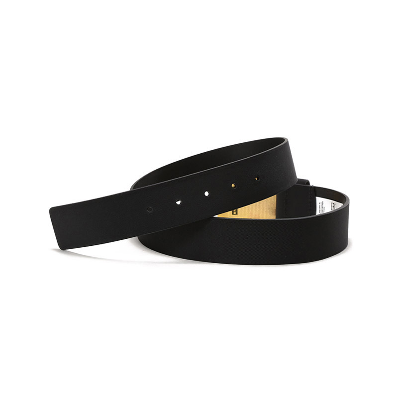 雨果博斯hugoboss男士牛皮不可裁剪板扣式皮带腰带50471333