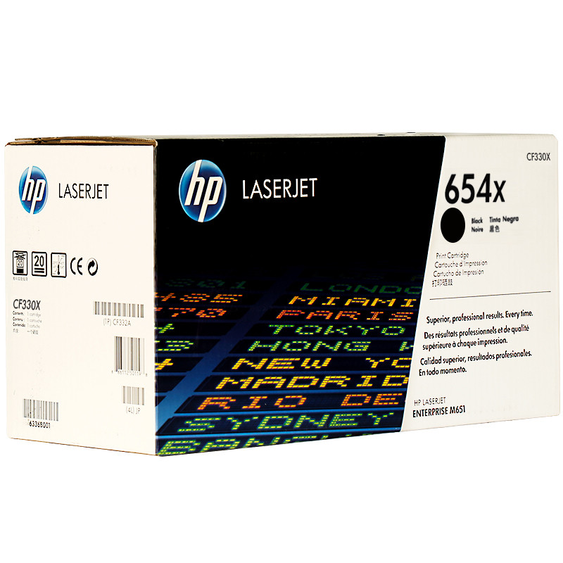 惠普（HP）CF330X 黑色硒鼓（高容）(硒鼓/粉盒)（适用HP LaserJet M651 ）高清大图