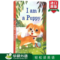 正版英文原版绘本 I am a Puppy 我是一只小狗 I am a bunny同系列 斯凯瑞0-3岁幼儿童英语启