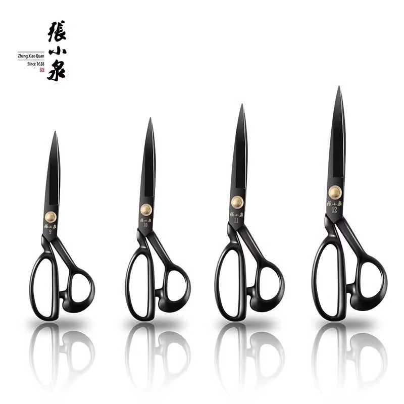 张小泉服装剪专业裁缝剪子家用锰钢缝纫剪刀服装工厂专用剪刀8138高清大图