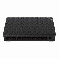 锐捷(Ruijie) 非网管桌面型交换机 企业级 网络分流器 RG-ES08G 8口千兆