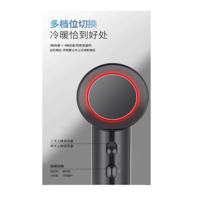 奔腾高速电吹风 PH8001高清大图