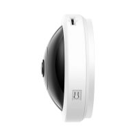 TP-LINK TL-IPC55AE 500万超高清像素支持poe供电红外夜视360°全景无线摄像机摄像头