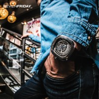 SEVENFRIDAY正品瑞表7个七个星期五男士手表皮带机械S1/01