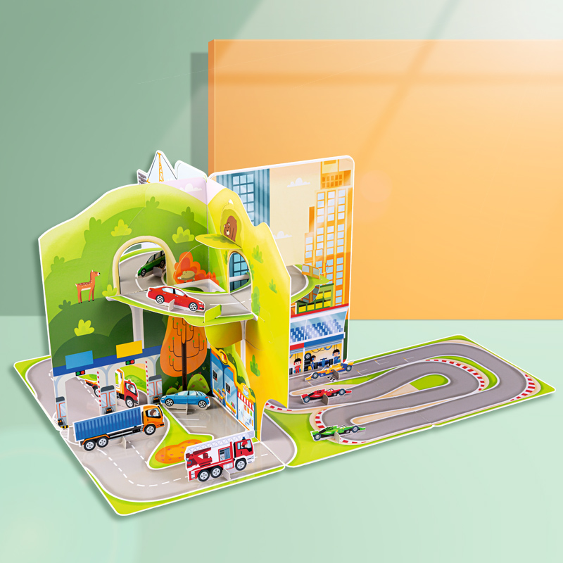 醉染图书360°全景认知立体书 小小车世界9787557570293高清大图