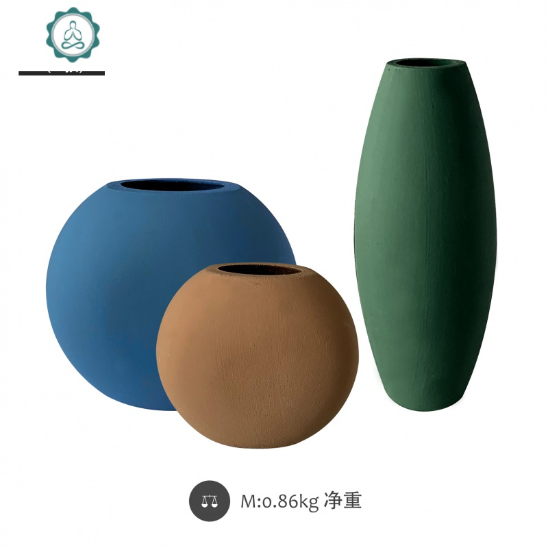 莫兰迪风格花瓶组合民宿软装个性艺术风装饰咖啡店橱窗布置封后橄榄形 青莲色报价 参数 图片 视频 怎么样 问答 苏宁易购
