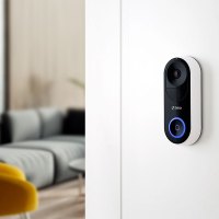 360 可视门铃D819智能摄像机摄像头家用电子猫眼高清夜视手机无线wifi远程监控器 访客识别视频通话+128G内存卡