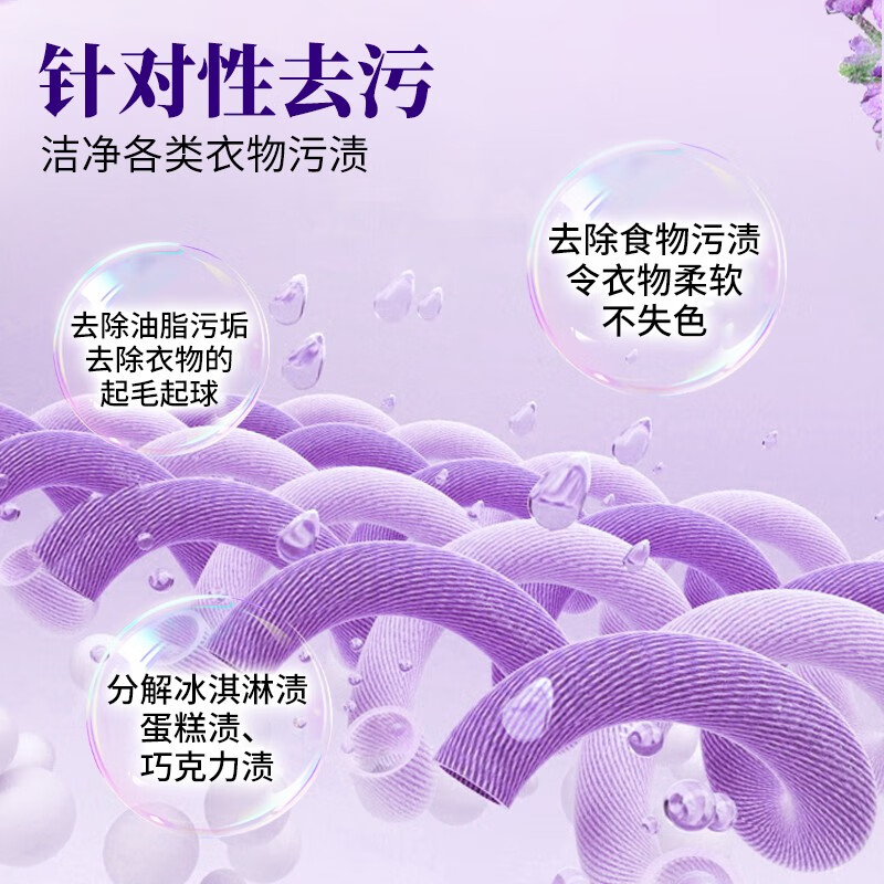 SukGarden蔬果园天然薰衣草精油香氛洗衣液(商超版)2kg高清大图