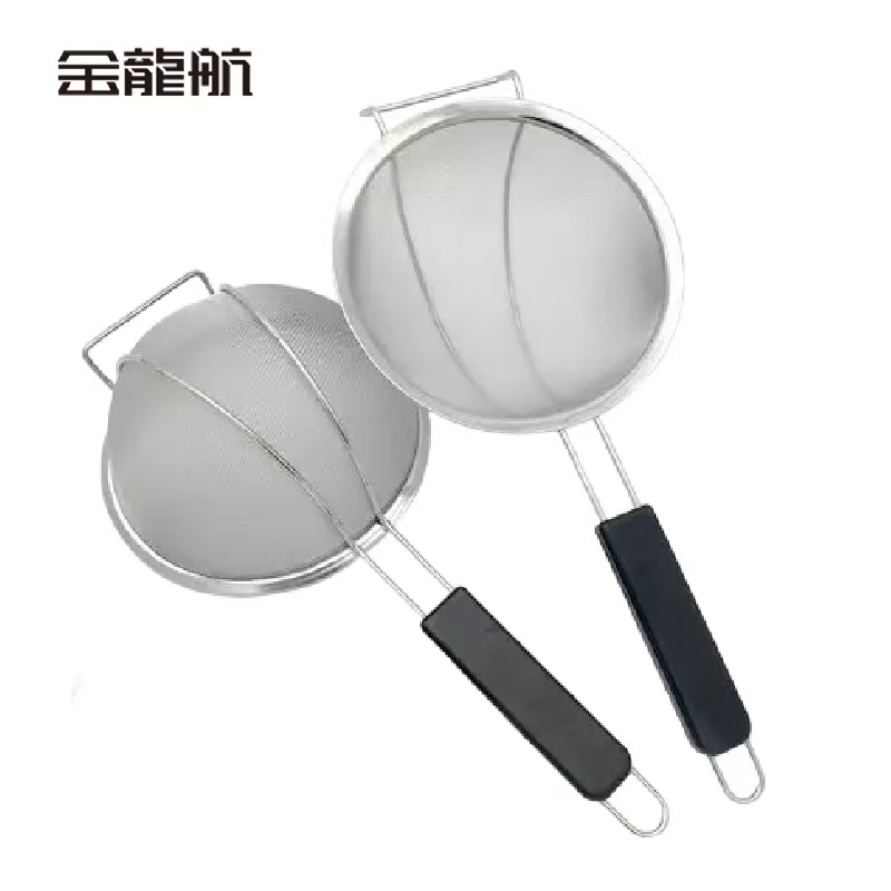 金龙航 不锈钢密网油隔网漏勺/个高清大图