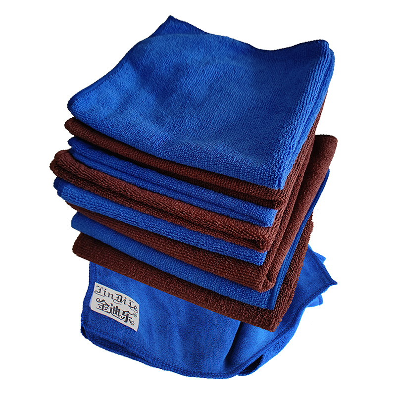 金迪乐清洁毛巾抹布40*40cm*10条/包高清大图