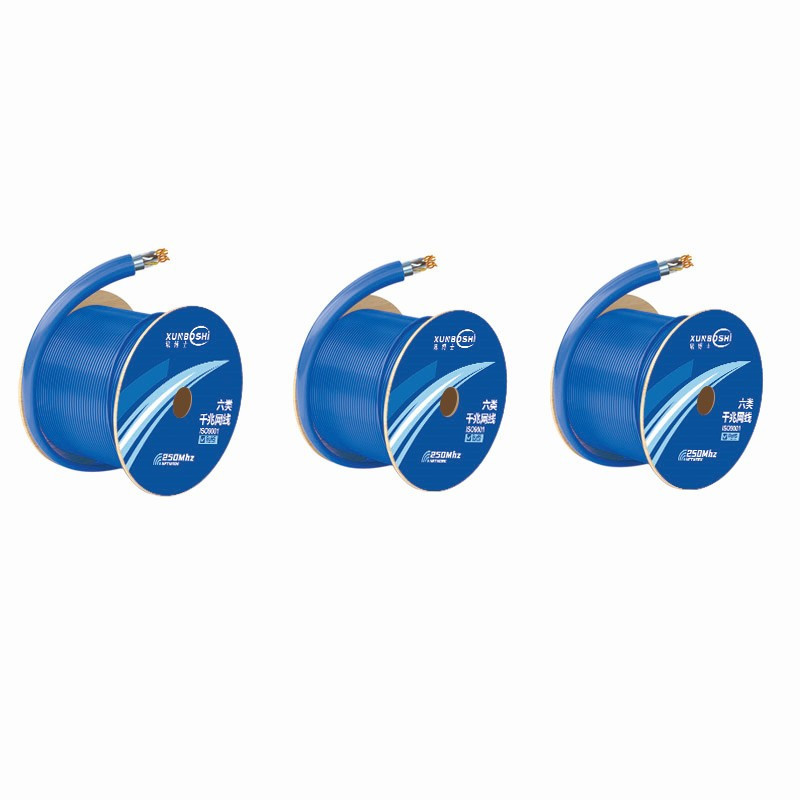 讯博士 WS1200 六类双屏蔽 网线 105米/箱 (计价单位：箱) 蓝色高清大图