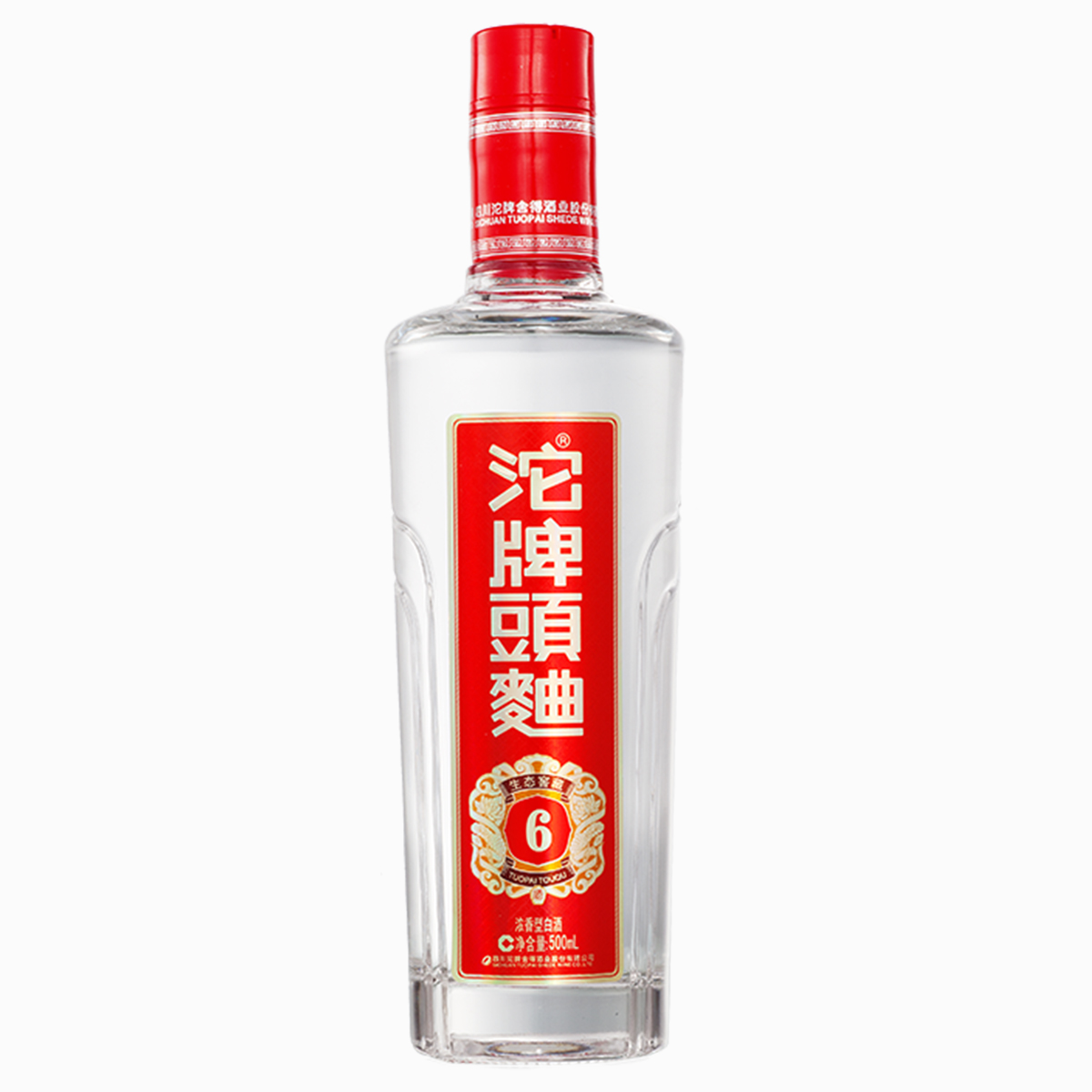 沱牌舍得 沱牌生态窖藏6 沱牌头曲 50度 500mL*6 整箱装 浓香型白酒高清大图