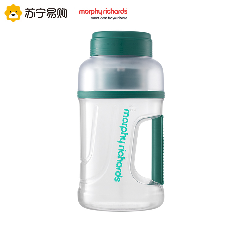 摩飞电器(Morphyrichards 榨汁杯便携式运动果汁杯网红充电无线随行杯MR9802 翡冷翠高清大图