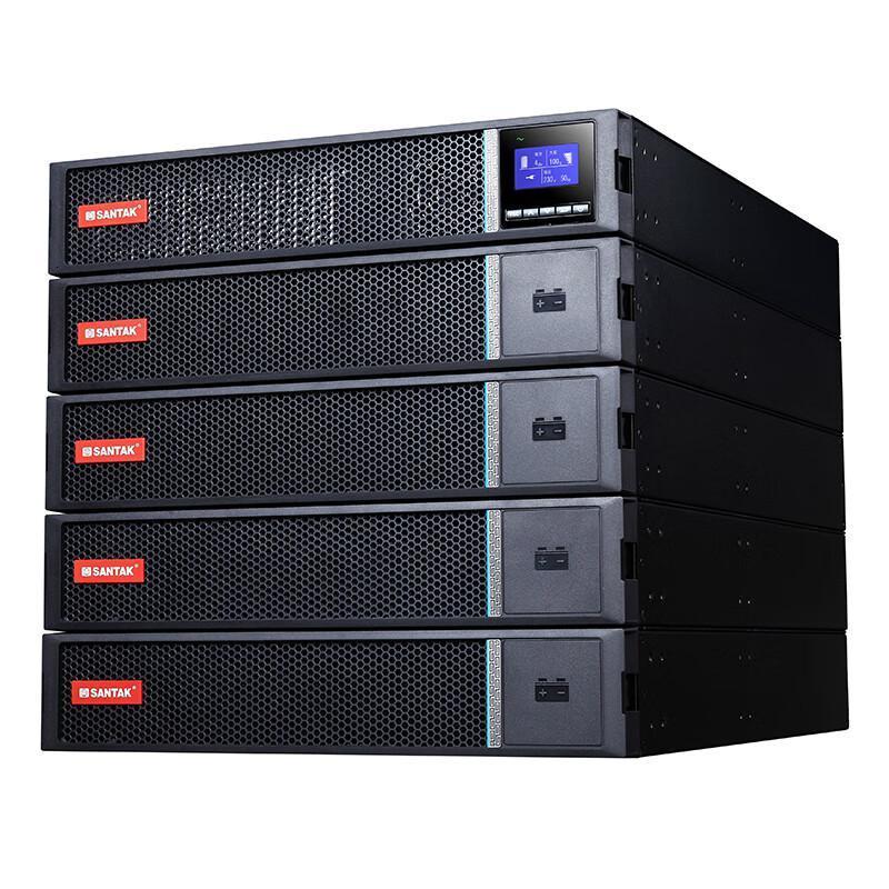 山特PT2K-i UPS不间断电源机架式2000VA/2000W网络服务器电源机房 P2K-i (半载12分钟)高清大图