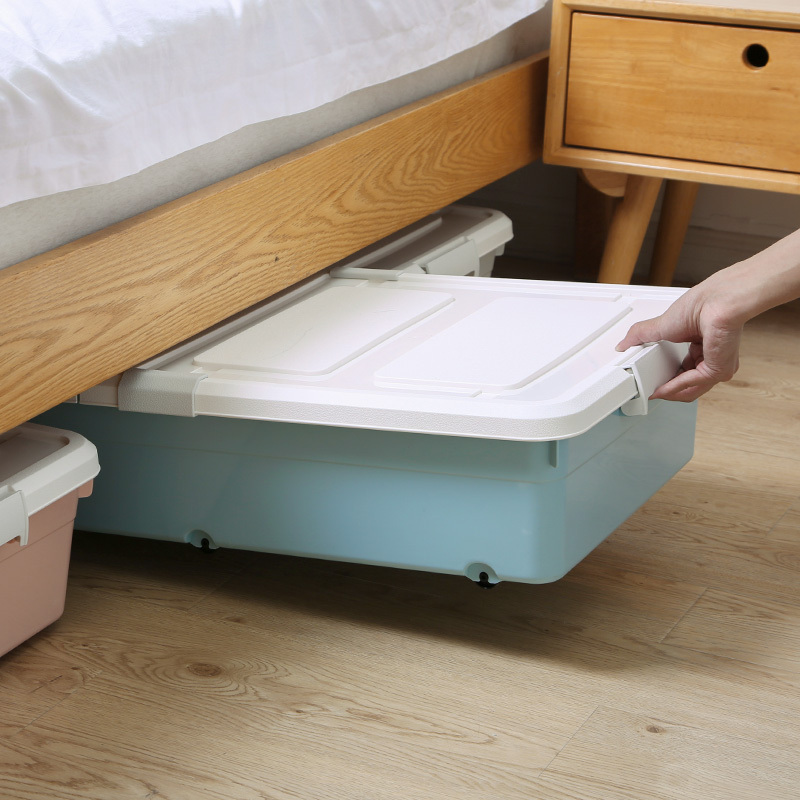 特大储物盒抽屉床下整理箱衣服床底方形款抽屉式收纳盒37265145一个装
