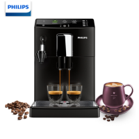 飞利浦（PHILIPS）咖啡机 意式家用全自动现磨豆带自动奶泡器 HD8824/07