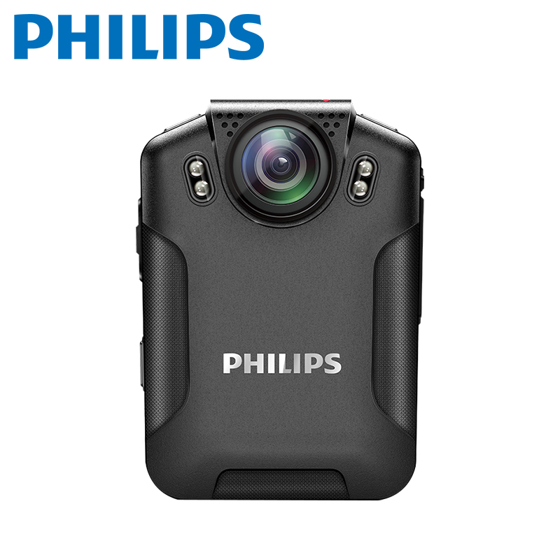 飞利浦(PHILIPS)VTR8101 128G 3400万像素170°广角1080P高清星光夜视便携记录仪