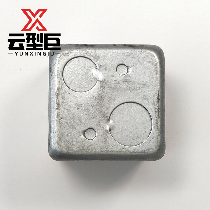 云型巨 镀锌穿线盒 接线盒插座底盒 单位：个高清大图