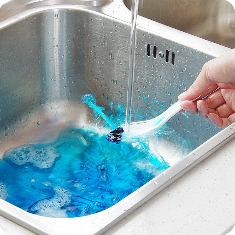 马桶冲水清洁剂 卫生间马桶除污渍除臭洁厕剂蓝泡泡洁厕灵厕所清洁剂