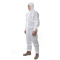 3M 白色带帽连体防化服 防护颗粒物及液体有限喷溅 防护服