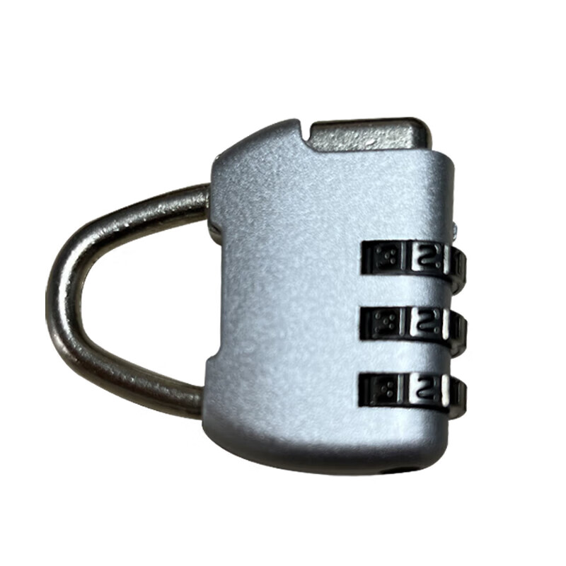 凯圣蓝 KSL-Q525 锁体宽度35mm 高度42mm 三位密码开锁 机械密码挂锁 (计价单位:个) 灰色高清大图