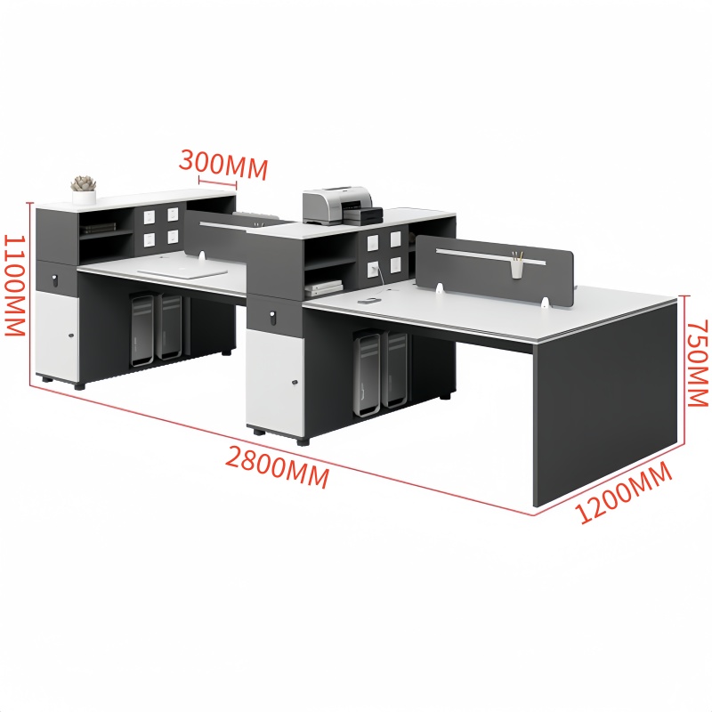 豫龙都 屏风桌 2.8米 张高清大图