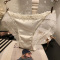 波迷娜(BOMINA)春夏季柔软舒适速干小女生穿的内裤欧美宫廷蕾丝性感网纱透明内裤女 中腰棉三角裤 黑色 165