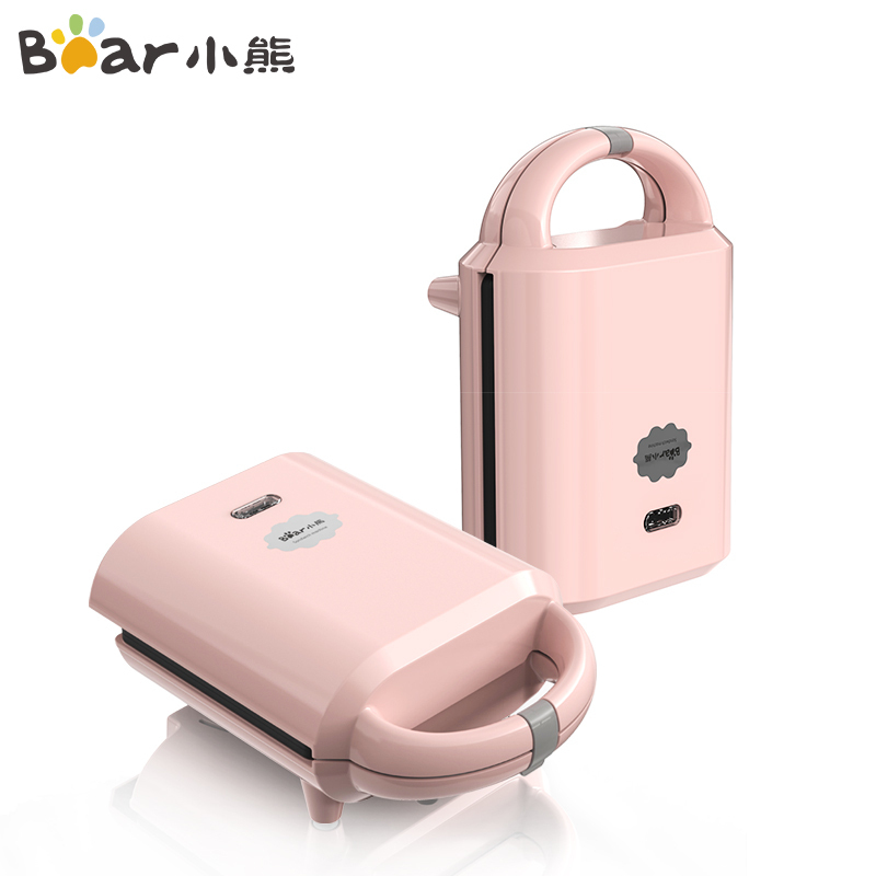 小熊(Bear)三明治机 DBC-P05K1 三明治炉早餐机多功能家用烤面包吐司压烤机不粘涂层电饼铛机苏宁自营