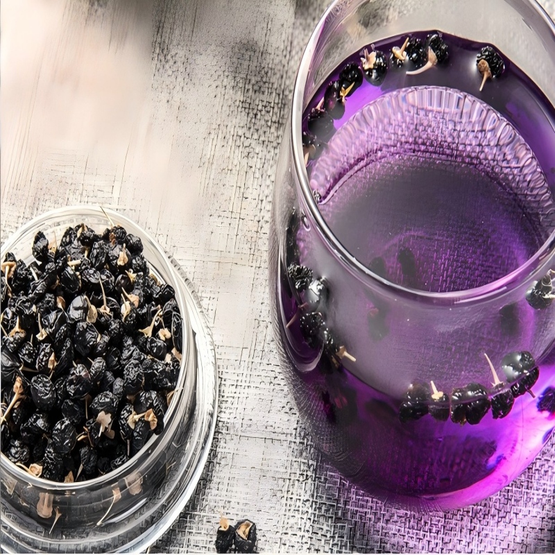 半亩川西域盛果黑枸杞礼盒(400g)高清大图