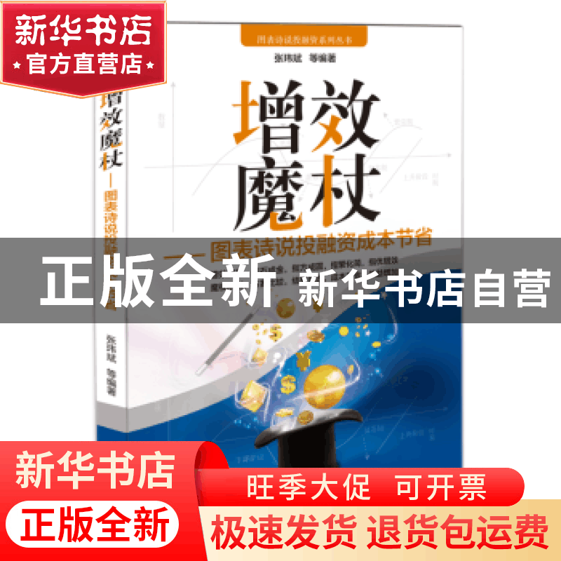 正版 增效魔杖:图表诗说投融资成本节省 张玮斌 等 著 经济管理图片
